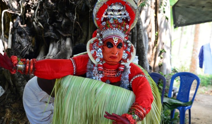 Chamundeswari Theyyam at Kaalichan Devasthanam Cheruvatur